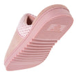 Chaussons mules crantées Femme Rose