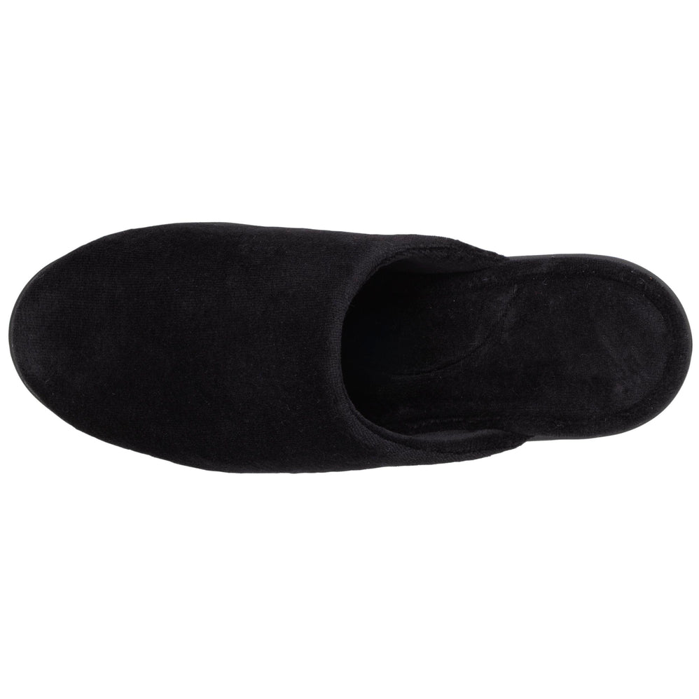 Chaussons mules Femme grand confort Noir - Isotoner