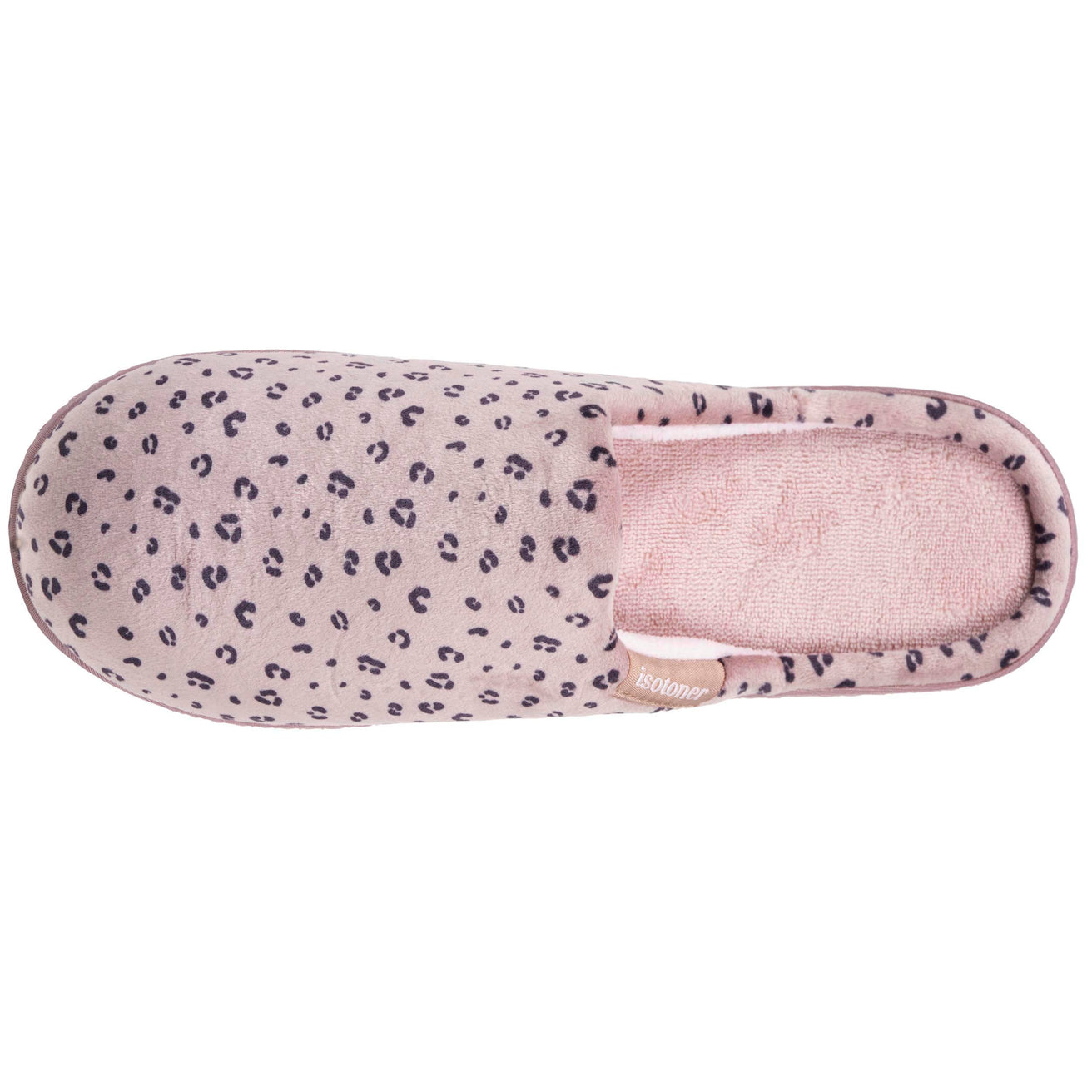 Chaussons mules ergonomiques Femme Léopard blush