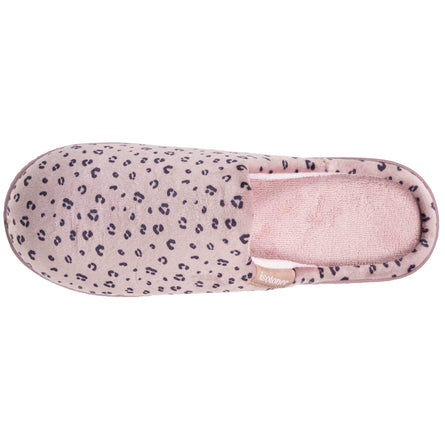 Chaussons mules ergonomiques Femme Léopard blush - Isotoner