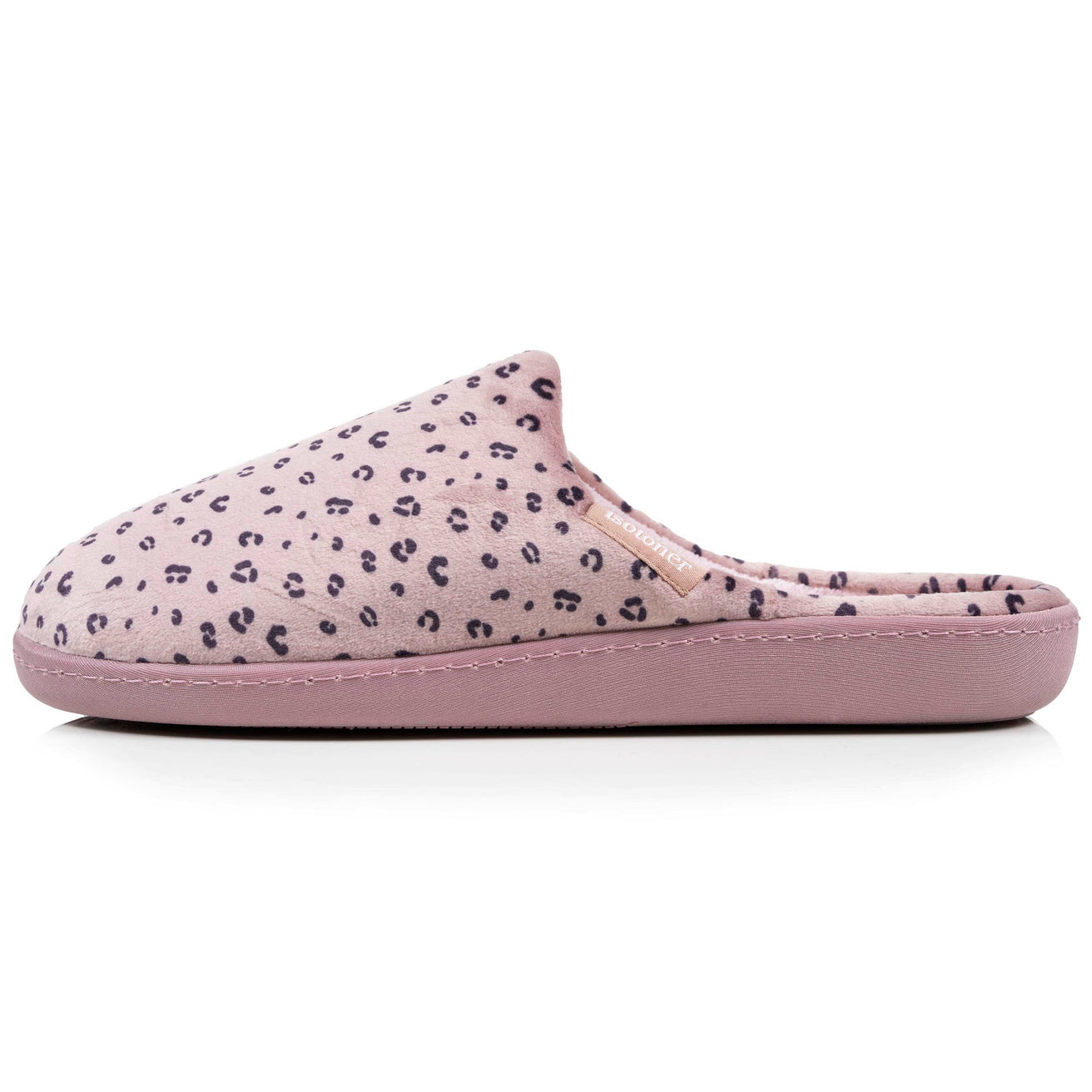 Chaussons mules ergonomiques Femme Léopard blush