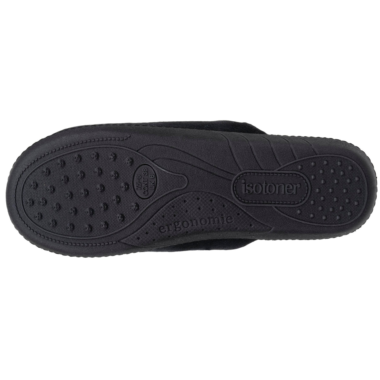 Chaussons mules ergonomiques Femme Noir