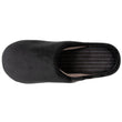 Chaussons mules Homme Noir intérieur rayures