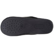 Chaussons mules Homme Noir intérieur rayures
