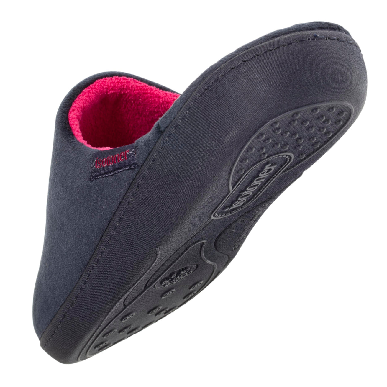 Chaussons mules Femme Marine et rayures