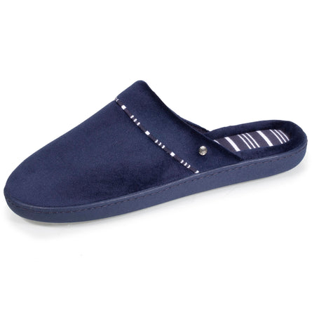 Chaussons mules Femme ergonomiques Marine - Isotoner