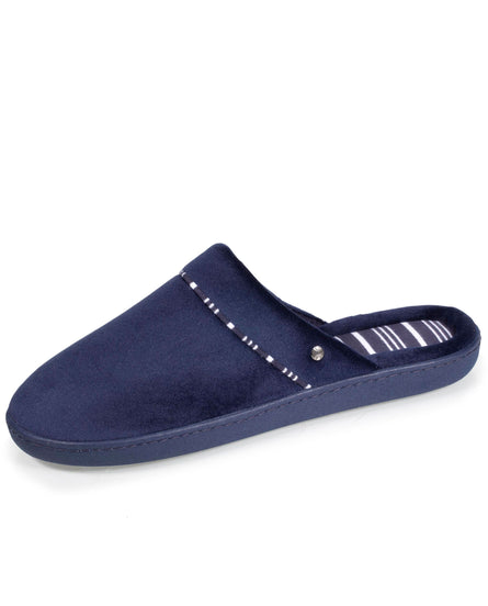 Chaussons mules Femme ergonomiques Marine - Isotoner