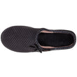 Chaussons mules talon Femme Noir Pois