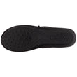 Chaussons mules talon Femme Noir Pois