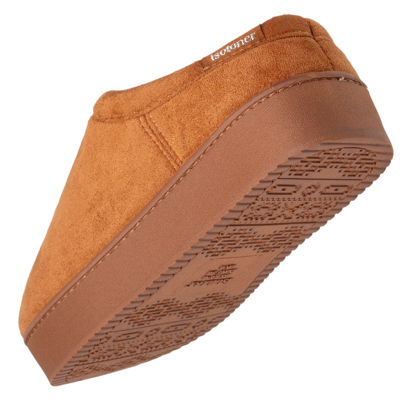 Chaussons mules plateforme Femme Camel