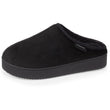 Chaussons mules plateforme Femme Noir