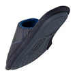 Chaussons mules plates Homme Bleu Denim