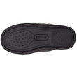 Chaussons mules plates Homme Gris chiné
