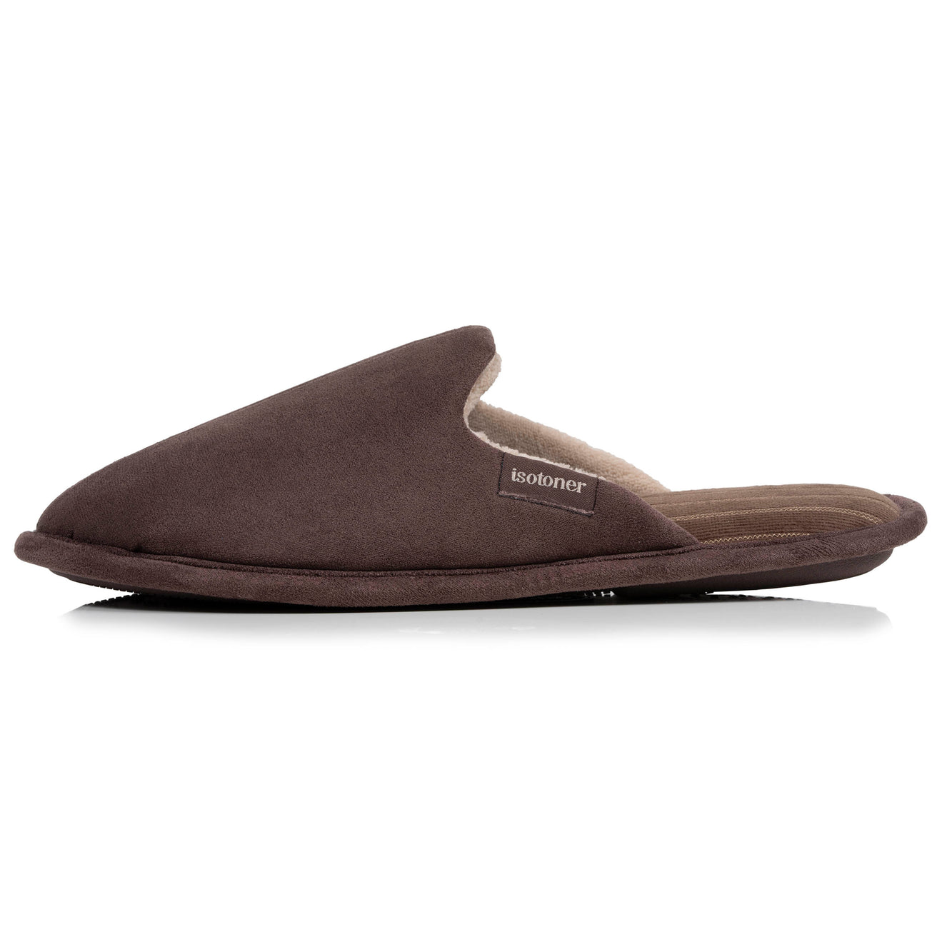 Chaussons mules Homme Marron Cappuccino
