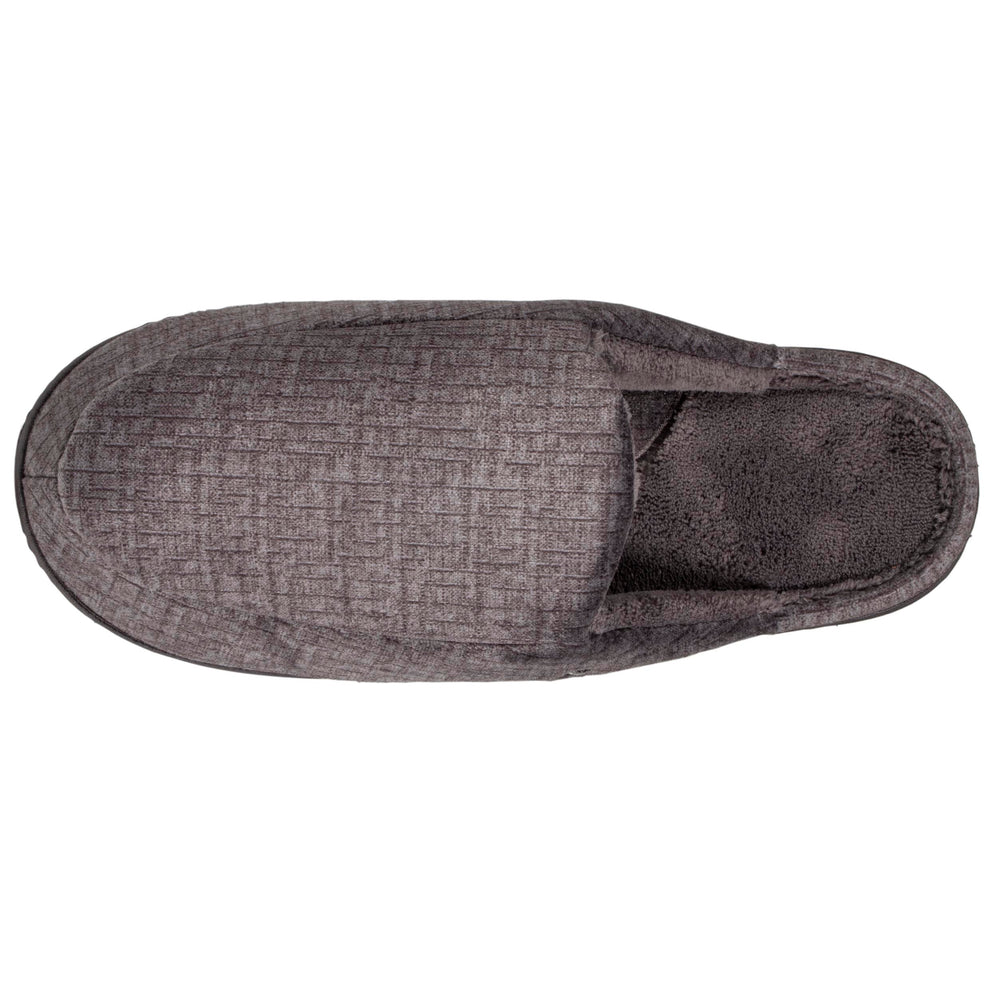 Chaussons mules Homme Gris - Isotoner