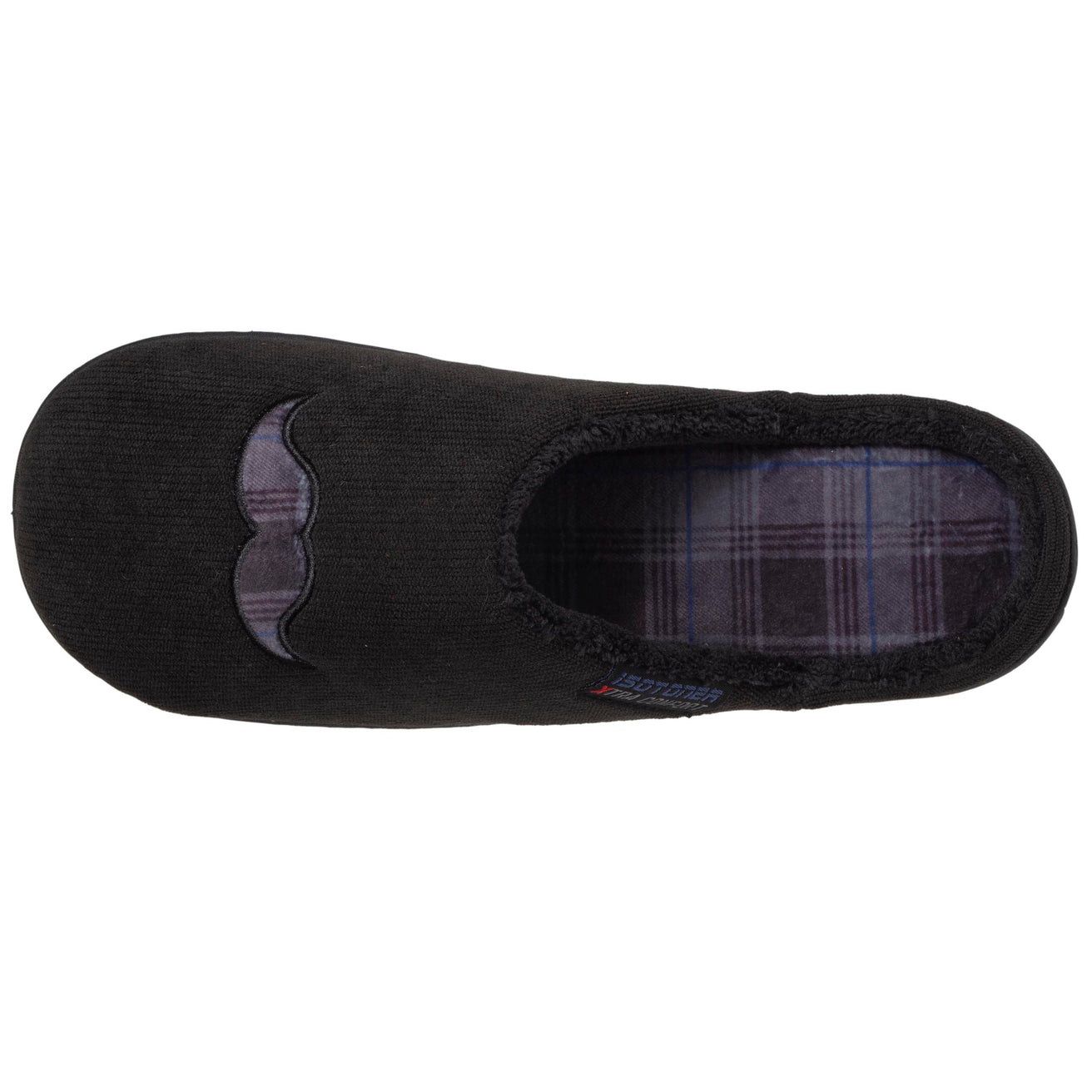 Chaussons mules XTRA Confort Homme Noir