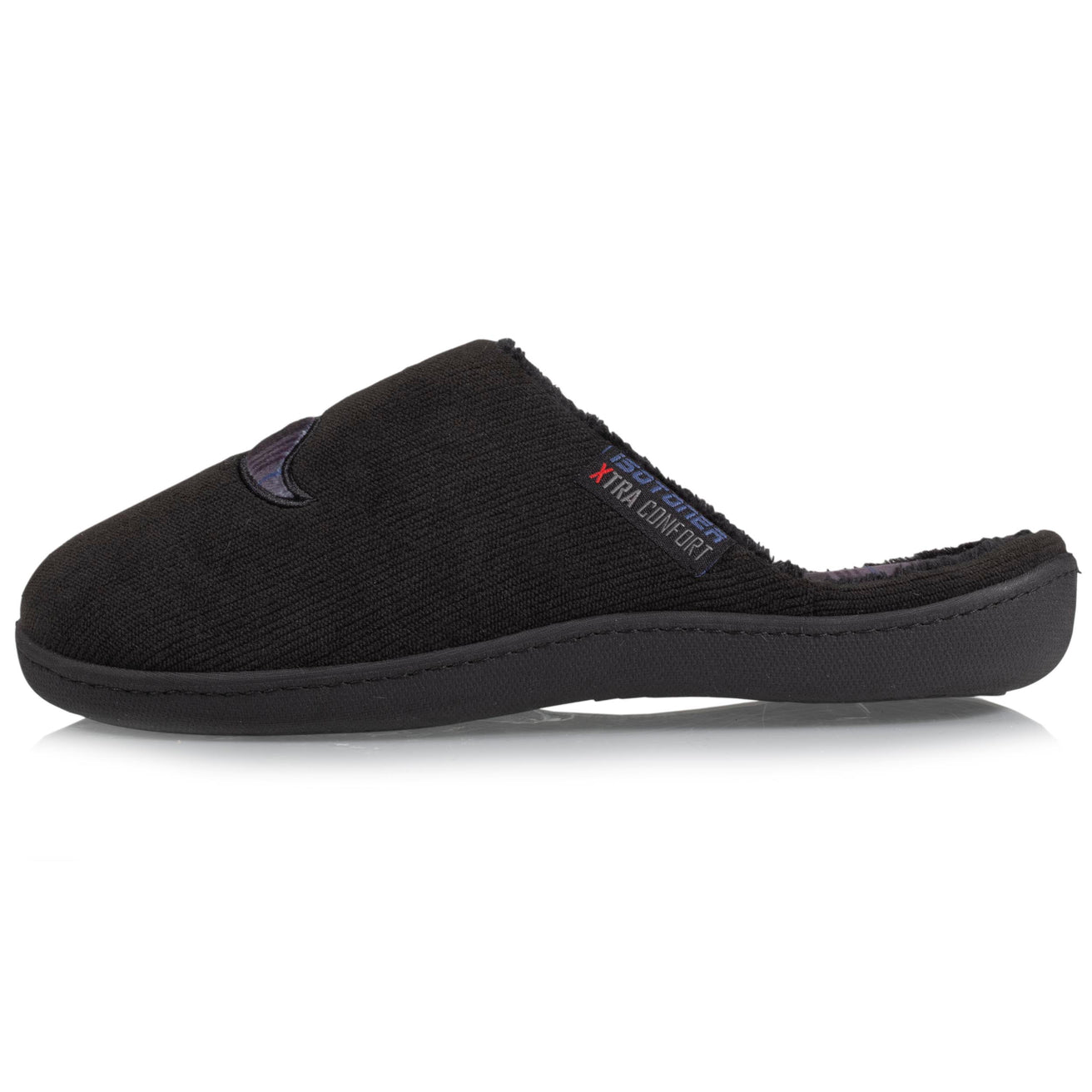 Chaussons mules XTRA Confort Homme Noir