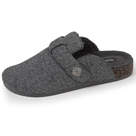 Chaussons sabots Homme Gris chiné - Isotoner