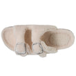 Chaussons sandales Femme Ivoire