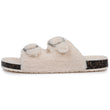 Chaussons sandales Femme Ivoire