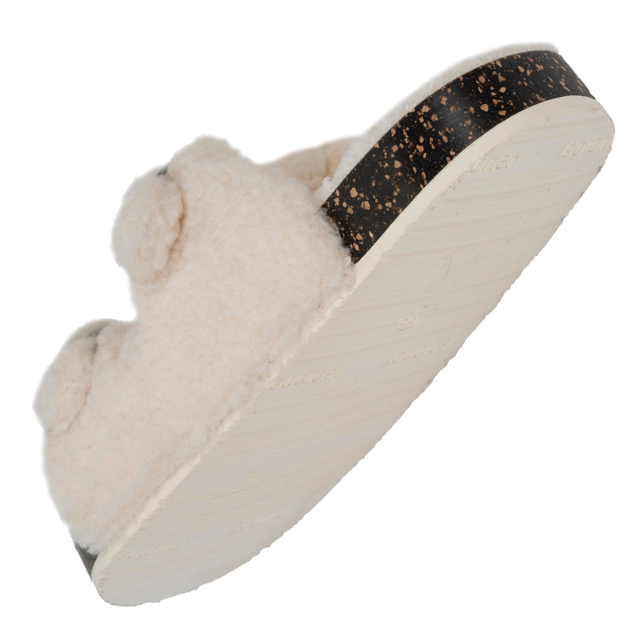 Chaussons sandales Femme Ivoire
