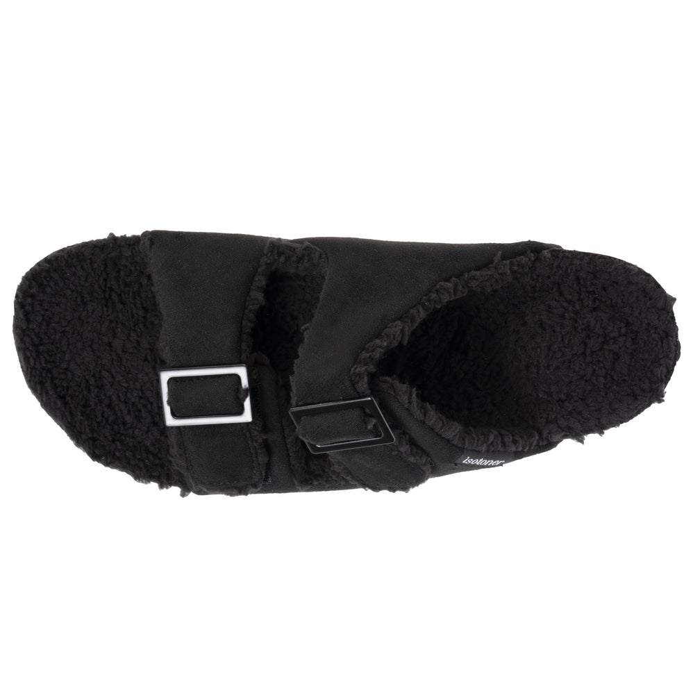 Chaussons sandales Homme semelle confort Noir - Isotoner