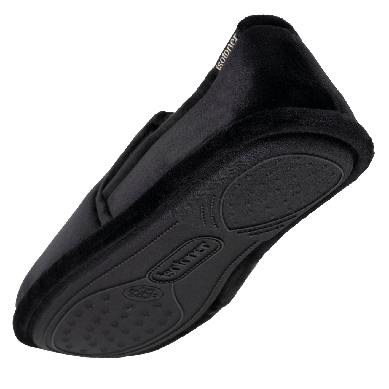 Chaussons sans-gênes Homme Noir tartan