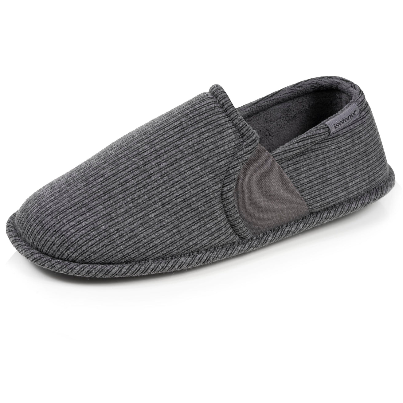 Chaussons sans-gênes Homme Rayure gris