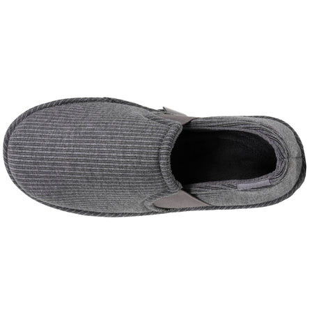 Chaussons sans-gênes Homme Rayure gris - Isotoner