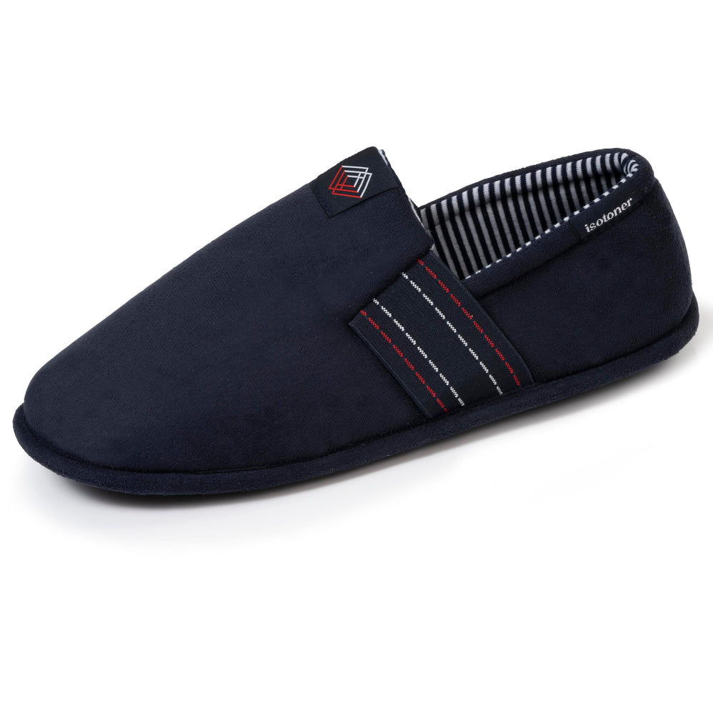 Chaussons sans-gênes Homme coutures Marine - Isotoner