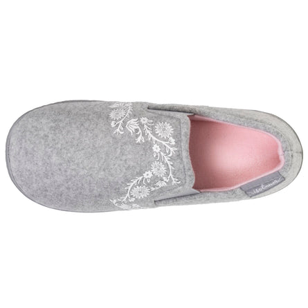 Chaussons sans-gênes Junior arabesques Gris chiné - Isotoner