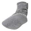 Chaussons scandinaves Femme maille Gris