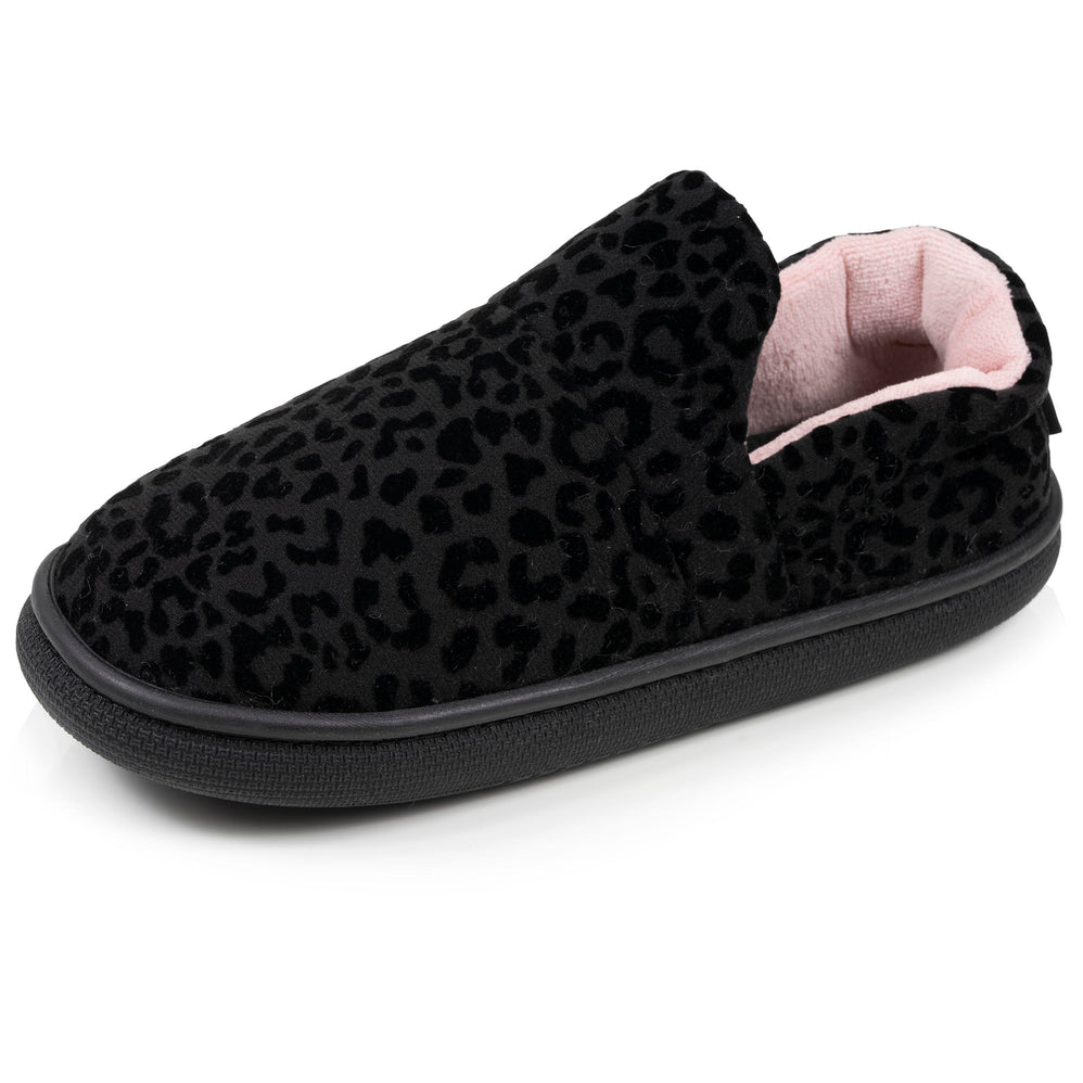 Chaussons slippers Femme BLOUP Noir - Isotoner