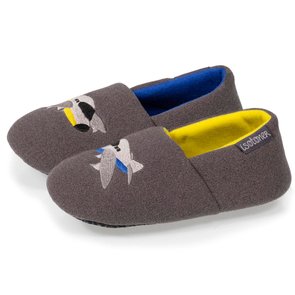 Chaussons slippers Enfant Avion - Isotoner
