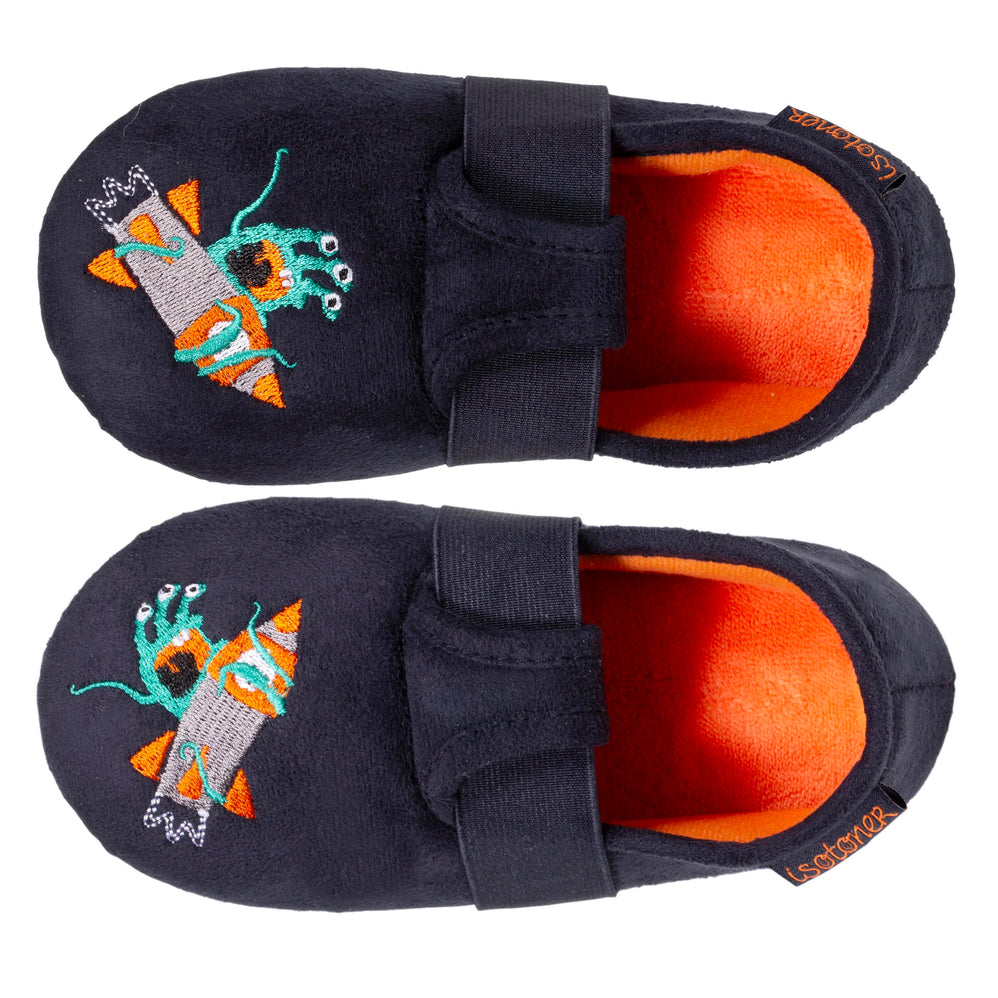 Chaussons slippers Enfant Marine - Isotoner