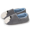 Chaussons-slippers-Enfant-Gris-Pingouin-Blanc-Isotoner-67677_AA1_1