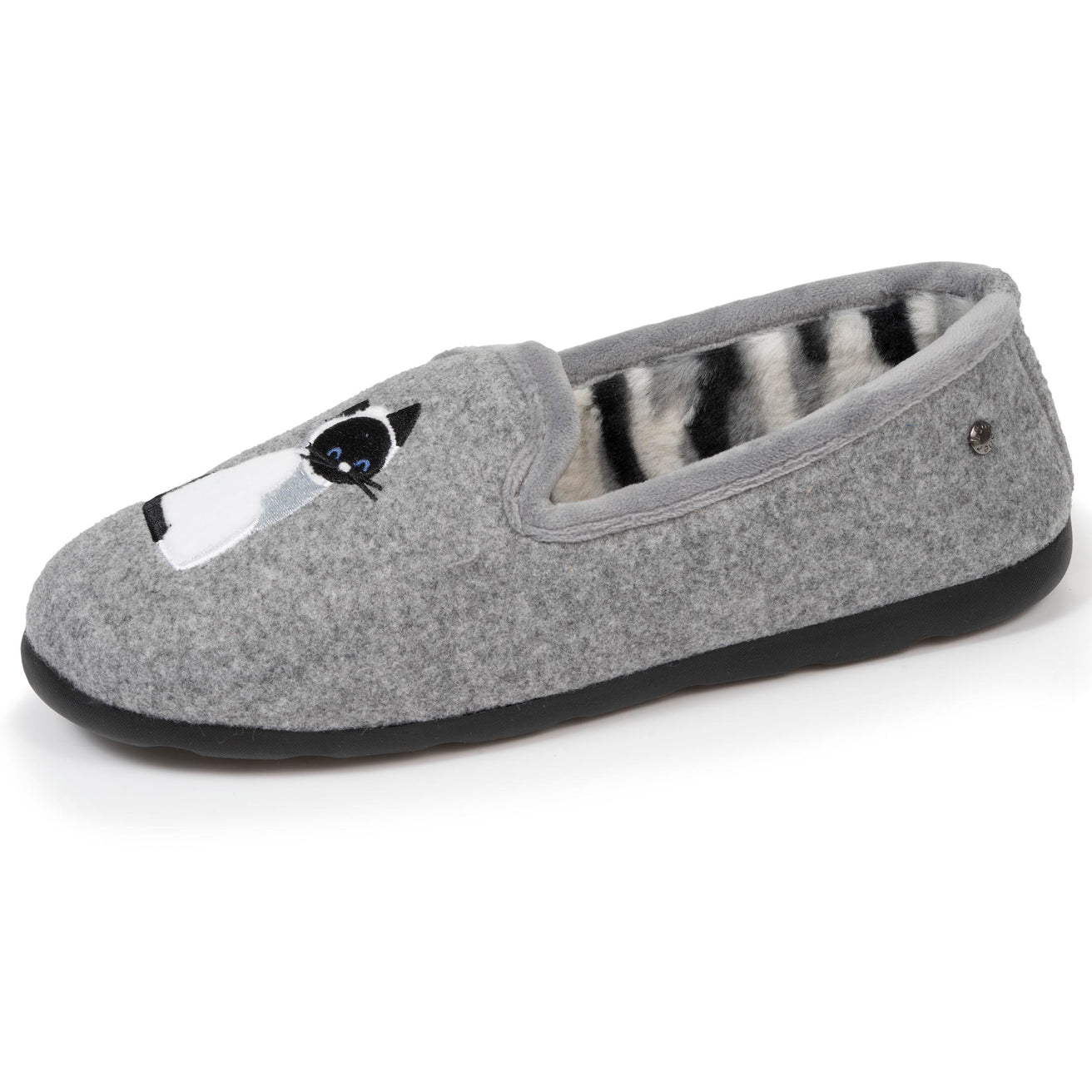 Chaussons slippers Femme Gris