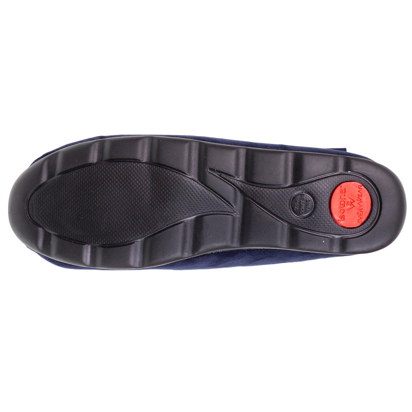 Chaussons charentaises Femme Marine blason