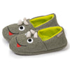Chaussons-slippers-Garcon-Dinosaure-Kaki-chine-Isotoner-67679_KCH_1