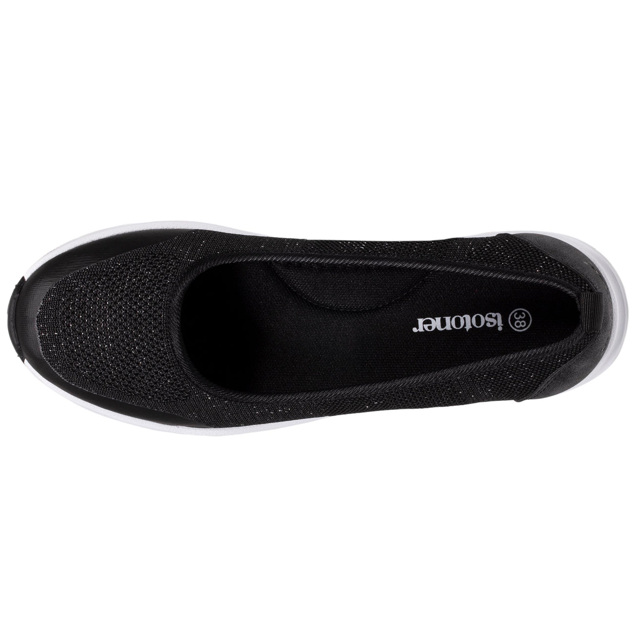 Ballerines Femme confort sport Noir