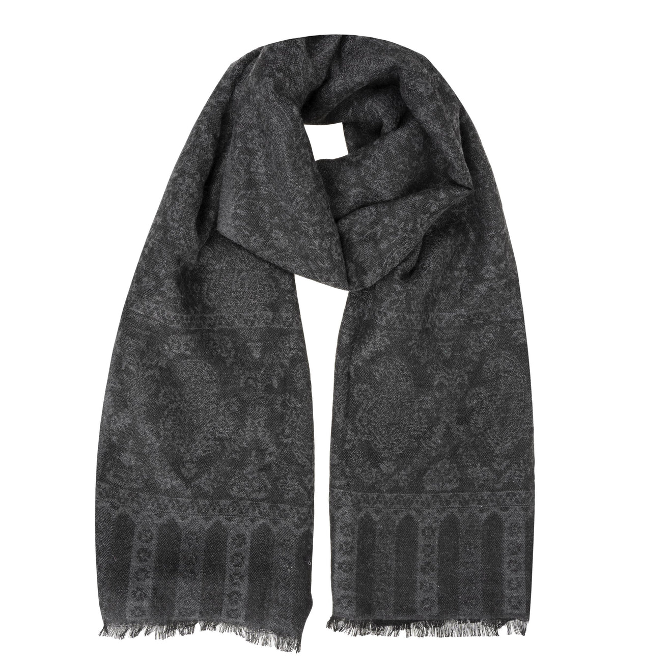 Écharpe Mixte Ultra-doux Motifs Noir