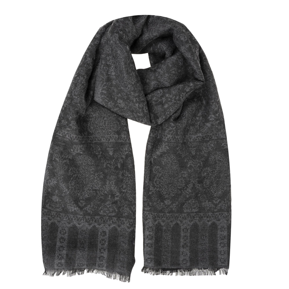 Écharpe Mixte Ultra-doux Motifs Noir - Isotoner