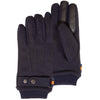 Gants Homme tissu lainé Gris chiné marine - Isotoner