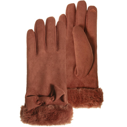 Gants Femme Ultra chaud Tactiles Paprika - Isotoner