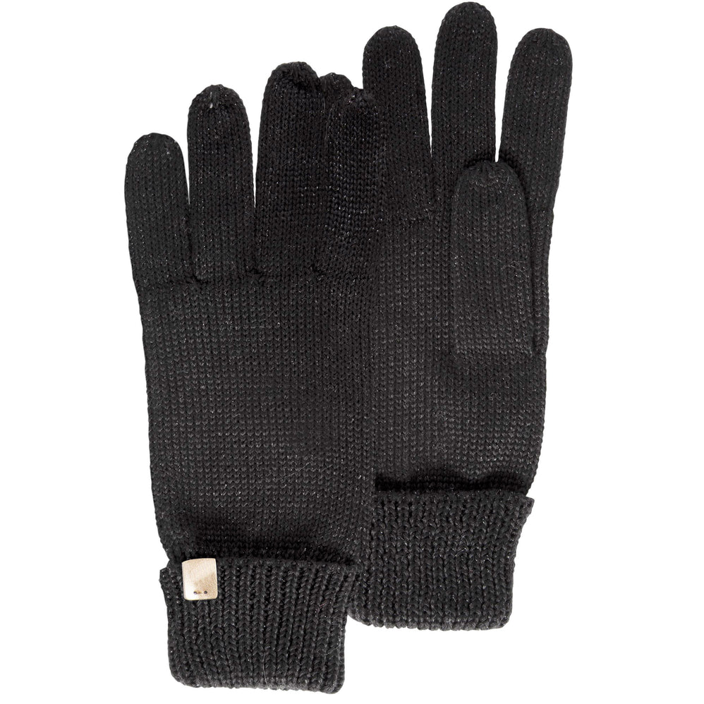 Gants Femme Maille recyclée Noir - Isotoner