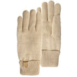 Gants Femme Maille recyclée Beige