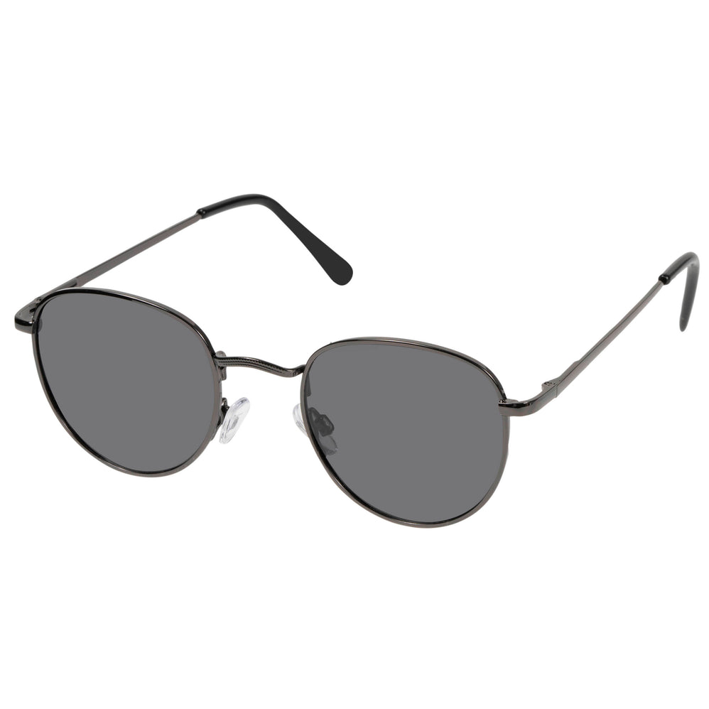 Lunettes de Soleil Mixte Ronde Argent - Isotoner