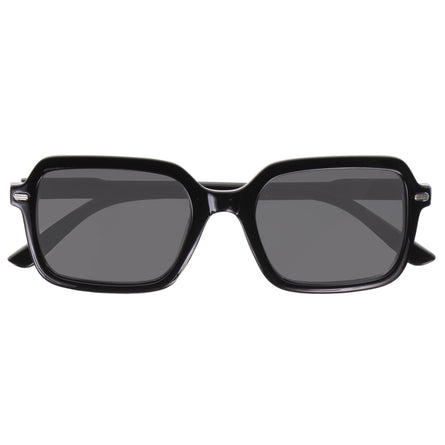 Lunettes de soleil Mixte rectangulaires Gris/Noir - Isotoner