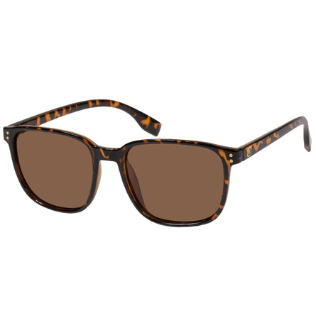 Lunettes de soleil Mixtes rectangulaires Écaille - Isotoner