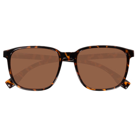 Lunettes de soleil Mixtes rectangulaires Écaille - Isotoner